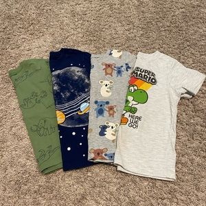 Bundle of 4 short sleeve tees/shirts GUC size 2T
